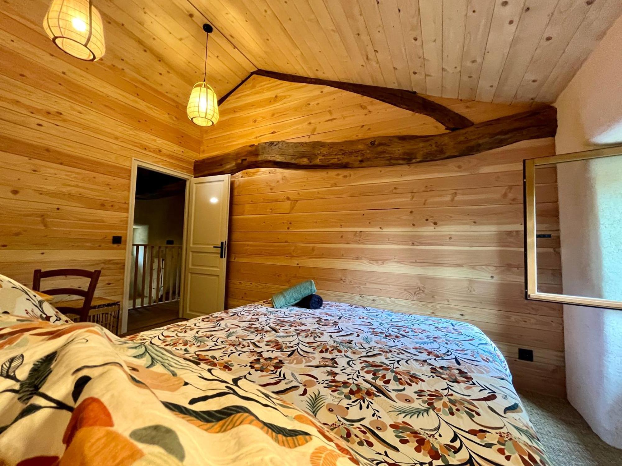 Parenthese En Foret - Lodge Baliveau Le Bez (Tarn) Exterior foto